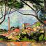 View of l'Estaque by Paul Cézanne K531-50 Puzzle Michele Wilson 1