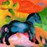 Blue Horse by Franz Marc K60-12 Puzzle Michele Wilson 1