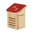 Ladybird house with silhouette ED-WA80 Esschert Design 3
