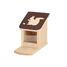 Squirrel feeder with silhouette ED-WA82 Esschert Design 1