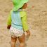 Crocodile swimsuit and hat set 12-24M EFK-122-010-021 Zoocchini 3