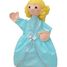 Princess Adelka turquois hand puppet MU-22534A Moravská ústredna Brno 1