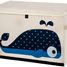 Whale toy chest
