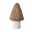 Chocolate mushroom lamp