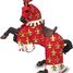 Red Prince Philippe's Horse Figurine PA39257-3494 Papo 1