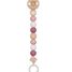 Soother chain pink heart GK65240 Goki 1