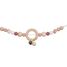 Heart baby carriage chain pink GK65249 Goki 1