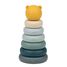 Silicone stacking tower blue NA876858 Nattou 1