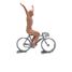 Cyclist figurine D Winner to paint FR-DV vainqueur non peint Fonderie Roger 1