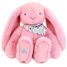 Pink Fleurette Rabbit Plush 35 cm DC4302 Doudou et Compagnie 1