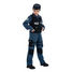 Swat agent costume for kids 128cm CHAKS-C4086128 Chaks 1