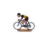 Cyclist figurine PLN Champion Belgium Jersey FR-PLN3 Fonderie Roger 1