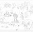 Giant poster to colour in Marvelous world LTPOS-GMG01 Label'Tour Créations 1