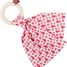 Rattle blanket Bib0+ pink EFK-120-000-604 Little Big Things 1