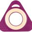 Rattle Triangle - Purple Tri0+ EFK-120-000-202 Little Big Things 1