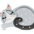 Little Lights Cat Lamp Light Gray LL003-500 Little Lights 1