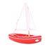 Boat Le Sloop red 21cm