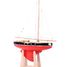 Sailboat Le Tirot red 30cm TI-N500-TIROT-ROUGE-30 Tirot 1