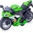 Miniature green friction motorbike UL-8355 verte Ulysse 1