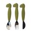 Silicone cutlery set 3-pack Dr Dino TX-96-442 Trixie 1
