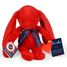 Méloé Rabbit Plush Toy 37cm - Passion red MA0239 Maïlou Tradition 1