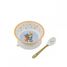 Peter rabbit suction bowl with spoon apricot SJ-BP702T Petit Jour 1