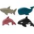 Figures - 4 Sea animals PT6129 Plan Toys, The green company 1