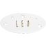 Customizable decorative sign - Stars white VI-PL48 Vintiun 1