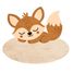 Customizable door sign Fox VI-PLP01 Vintiun 1