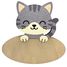 Customizable door sign Cat VI-PLP18 Vintiun 1
