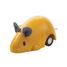 Yellow moving mouse