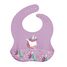 Silicone bib - Sparkly the unicorn SJ-SI0986 Sassi Junior 1