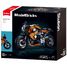 Model Bricks - Orange motorcycle SL-M38-B1130 Sluban 1