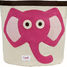 Pink Elephant storage bin