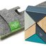 6-Pieces Prism Pocket Pouch Blues TG-PPP-BLU-508T Tegu 1