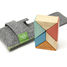 6-Pieces Prism Pocket Pouch Sunset TG-PPP-SNS-508T Tegu 1