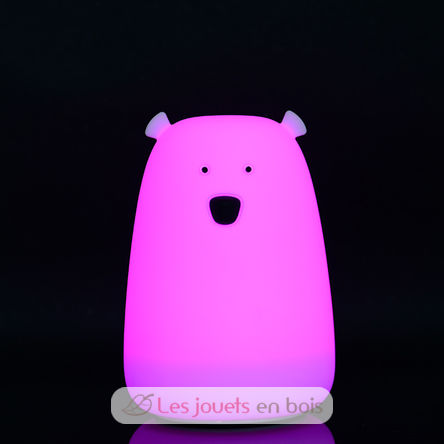 Nightlight Big'Ours - Pink L-OUROSE-bis Little L 6