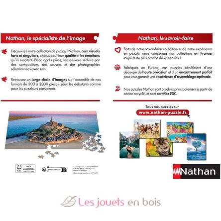 Puzzle Welcome to Alsace 1000 pcs NA009023 Nathan 3