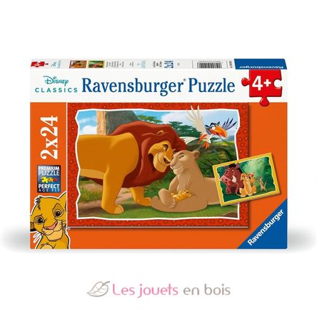 Puzzle The Lion King Disney 2x24pcs RAV-01029 Ravensburger 1