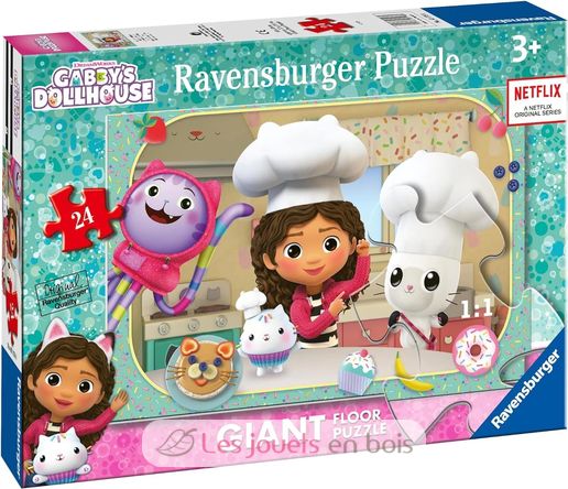 Giant Floor Gabby's dollhouse 24 pcs RAV-03178 Ravensburger 2