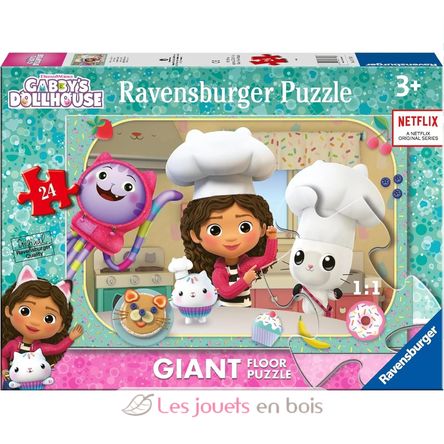 Giant Floor Gabby's dollhouse 24 pcs RAV-03178 Ravensburger 1