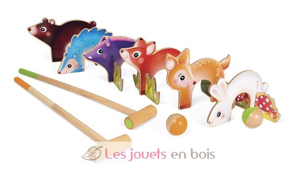 Forest Animals Croquet J03207 Janod 1