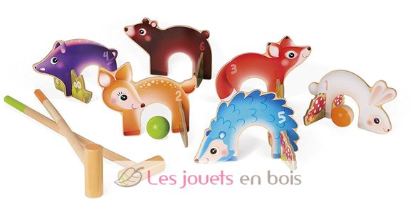 Forest Animals Croquet J03207 Janod 2