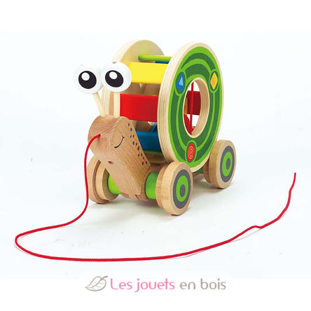 Walk-a-long snail HA-E0349 Hape Toys 3