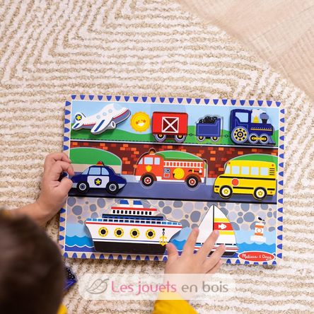 Vehicles chunky puzzle MD03725 Melissa & Doug 2