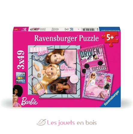 Puzzle Barbie 3x49 pcs RAV-05684 Ravensburger 1
