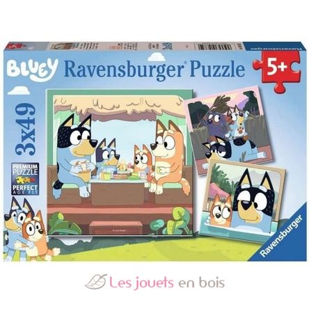 Puzzle Bluey 3x49 pcs RAV-05685 Ravensburger 1