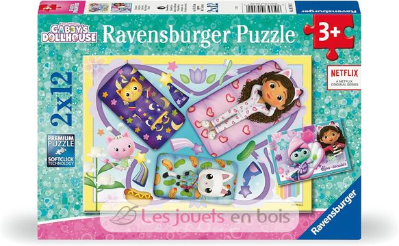 Puzzle Gabby's Dollhouse 2x12 pcs RAV-05709 Ravensburger 2