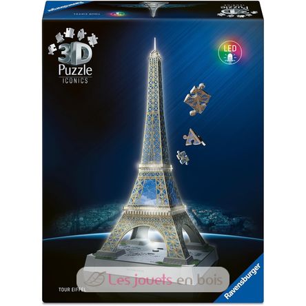 Illuminated Eiffel Tower 3D Puzzle 216 pcs RAV12008024 Ravensburger 1
