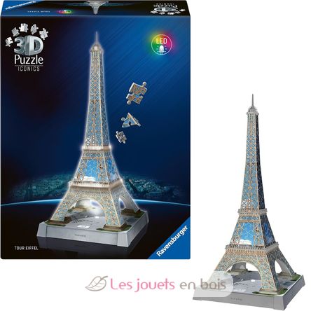 Illuminated Eiffel Tower 3D Puzzle 216 pcs RAV12008024 Ravensburger 2